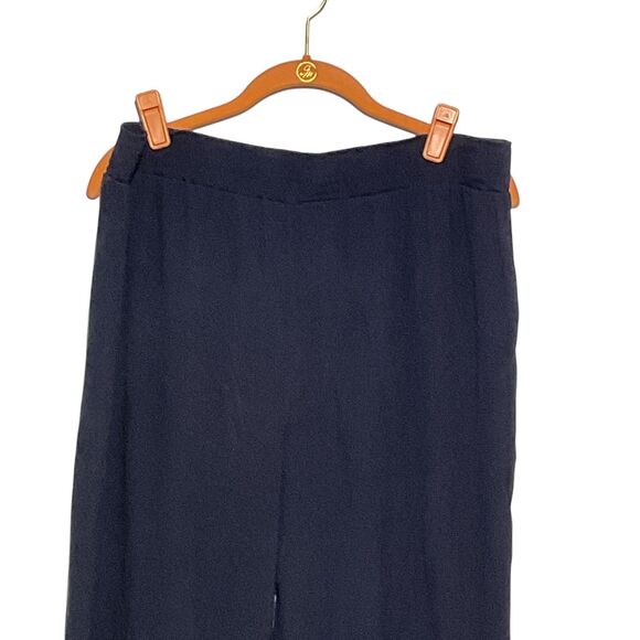 Zac & Rachel Fringe Eyelet Capri Pants Size L - Picture 4 of 8